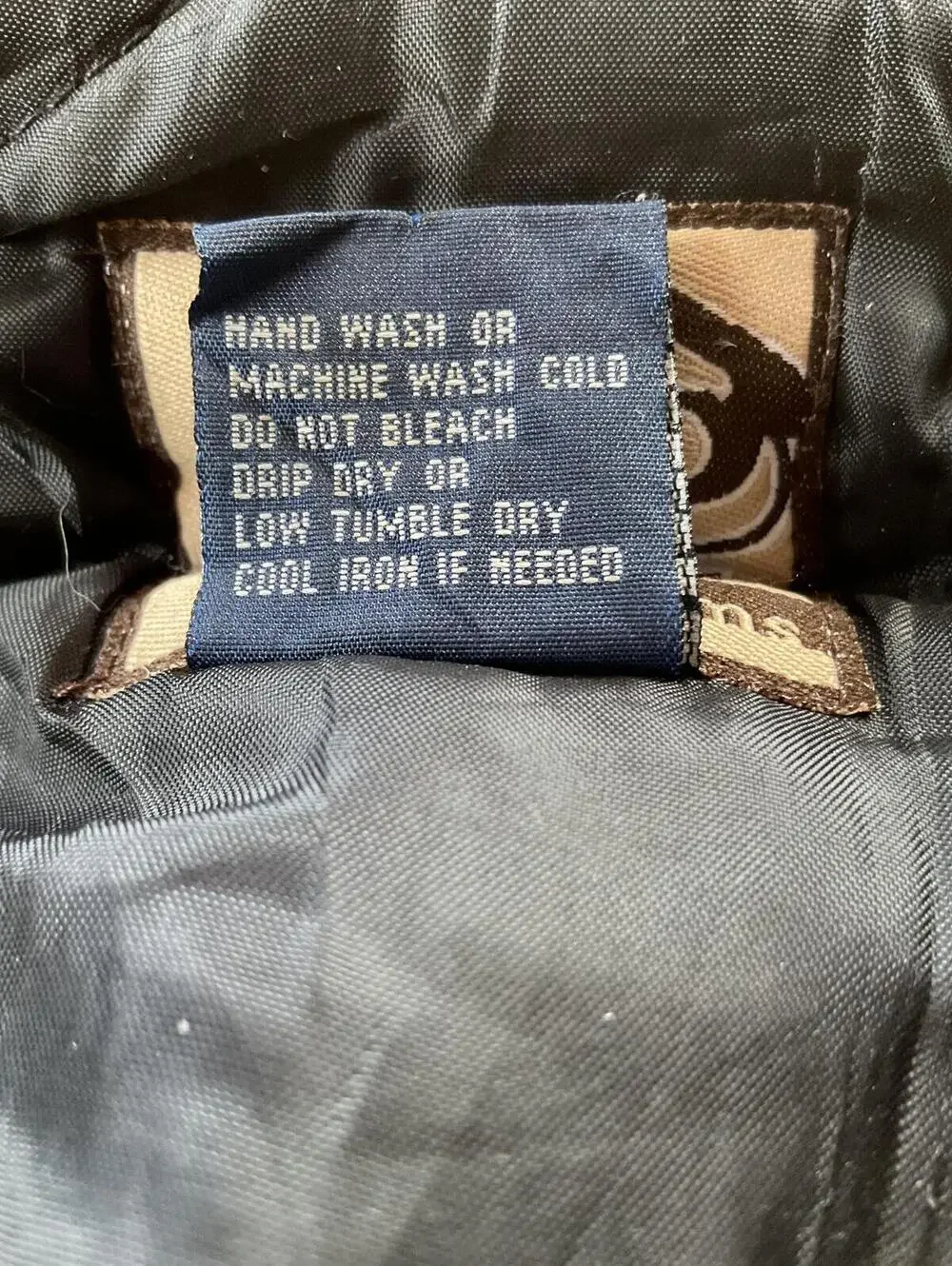 Vintage Raw Blue Nu Realms Brown Duck Canvas Work Jacket - Mens 2XL Quilt Lined